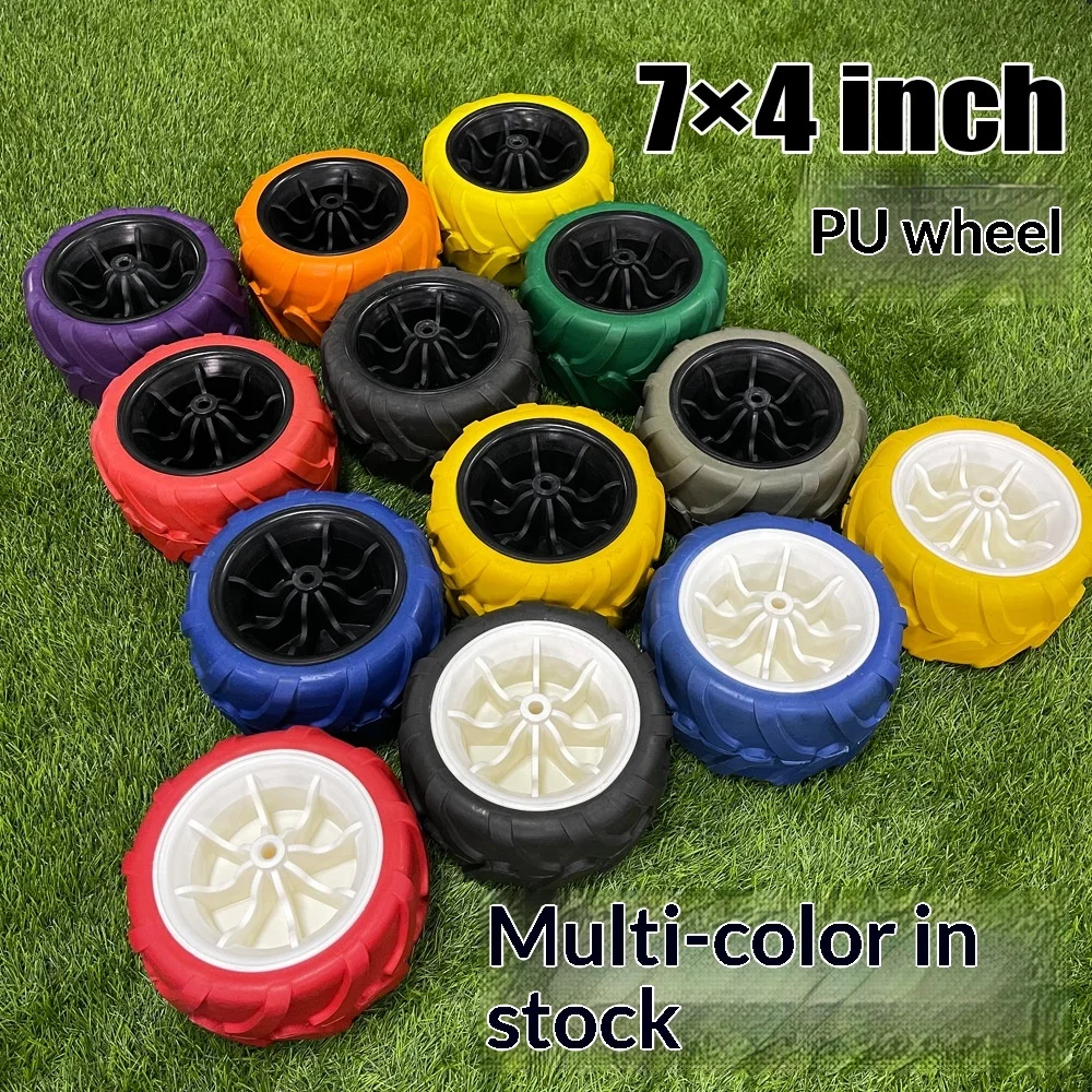 

Camping Folding Wagon Replacement Wheel Single Spare Wheel for Collapsible Utility Cart for Foldable Outdoor Utility Cart