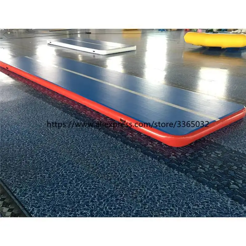 Customize Size 10M Cheerleading Inflatable Mattress Sport Air Track For Gym