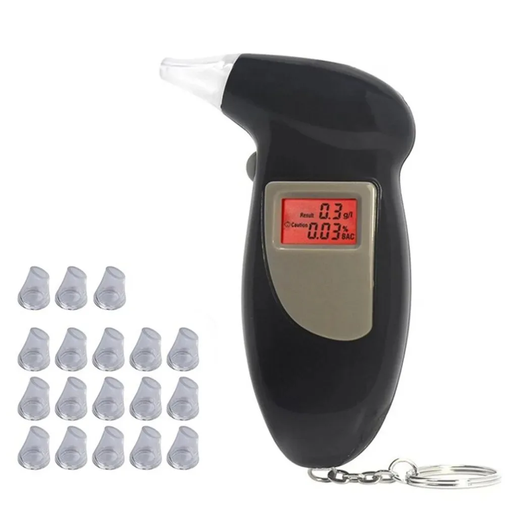 50pcs/lot Digital Breath Alcohol Tester Breathalyzer\'s Mouthpieces Blowing Nozzle for at68 Keychain Alcohol Tester dfdf