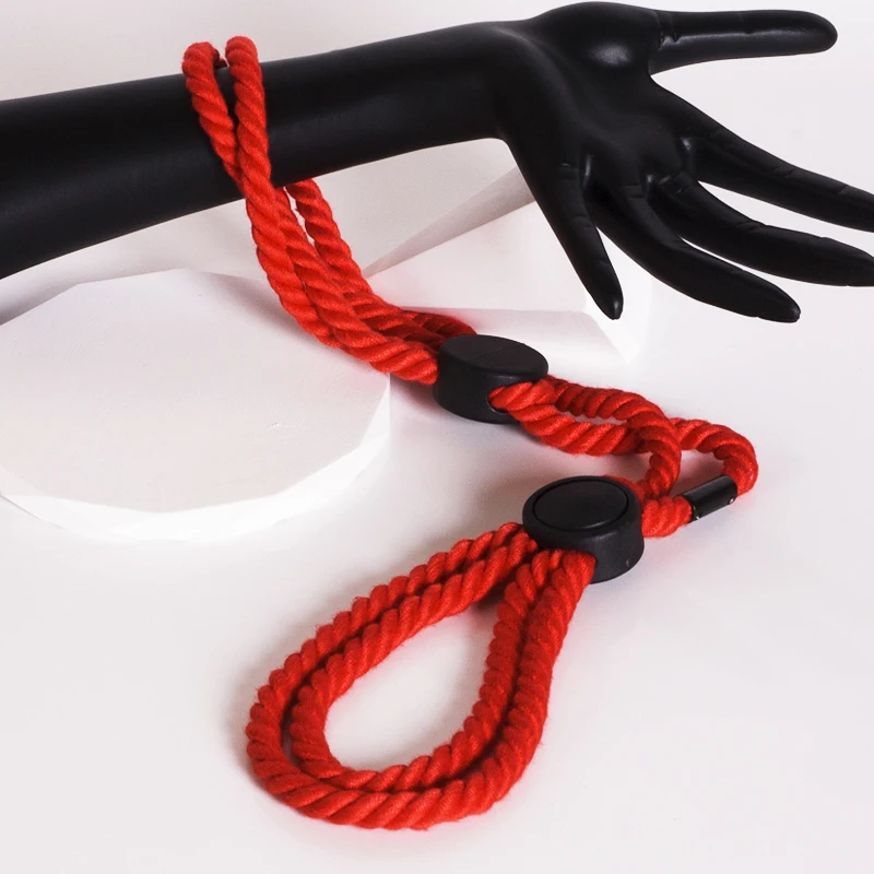 

Fetish Bondage Gear Cotton Hemp Rope Bdsm Slave Handcuff Tying Equipment Ankle Cuff Cord Binding Sex Binder Erotic Toy In Couple