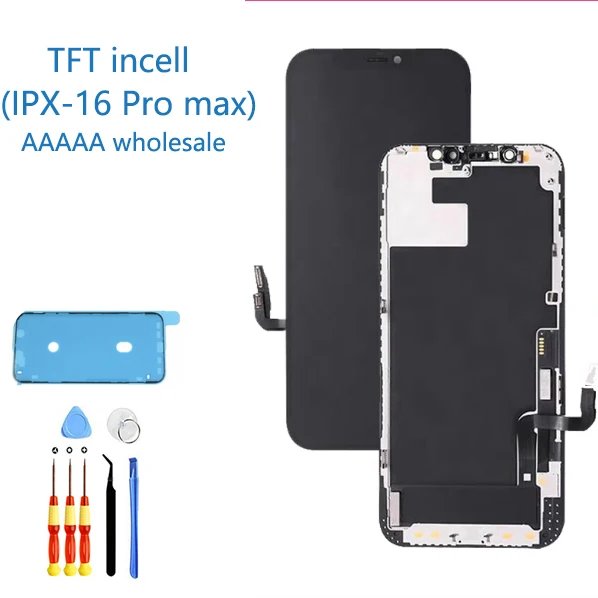 

AAA TFT для iPhone 13 Pro Max ЖК-дисплей 12 Mini 13, дигитайзер, сенсорный экран, INCELL для iPhone 12 Pro Max 14 Plus 15 Pro 16 LCD X
