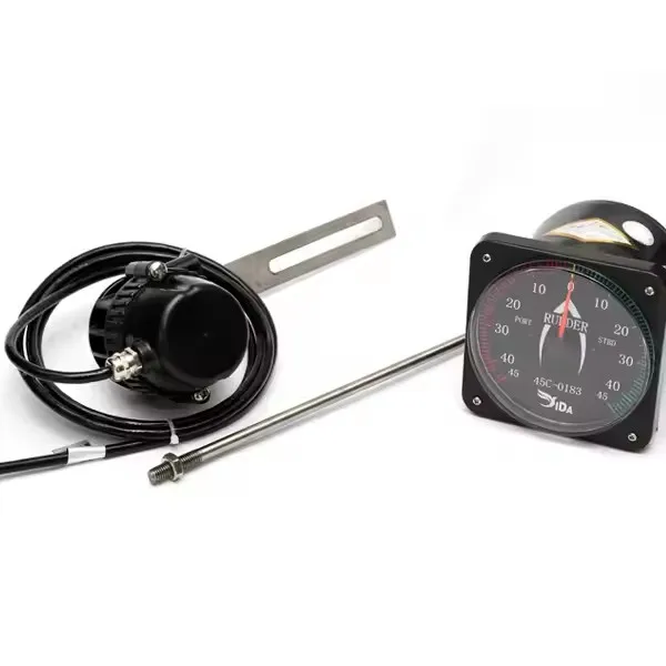 Digital Signal Rudder Position Indicator Set Complete 45 Measuring Angle for Marine Supplies