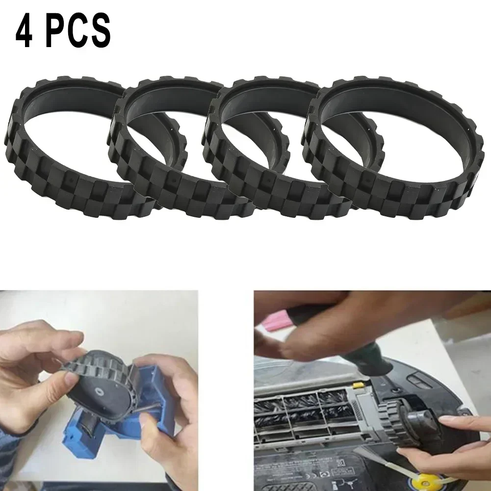 4 шт. чехол для шины для IROBOT для ROOMBA серии 500 600 700 800 900 для VCR03, бытовая техника, аксессуары для пылесоса