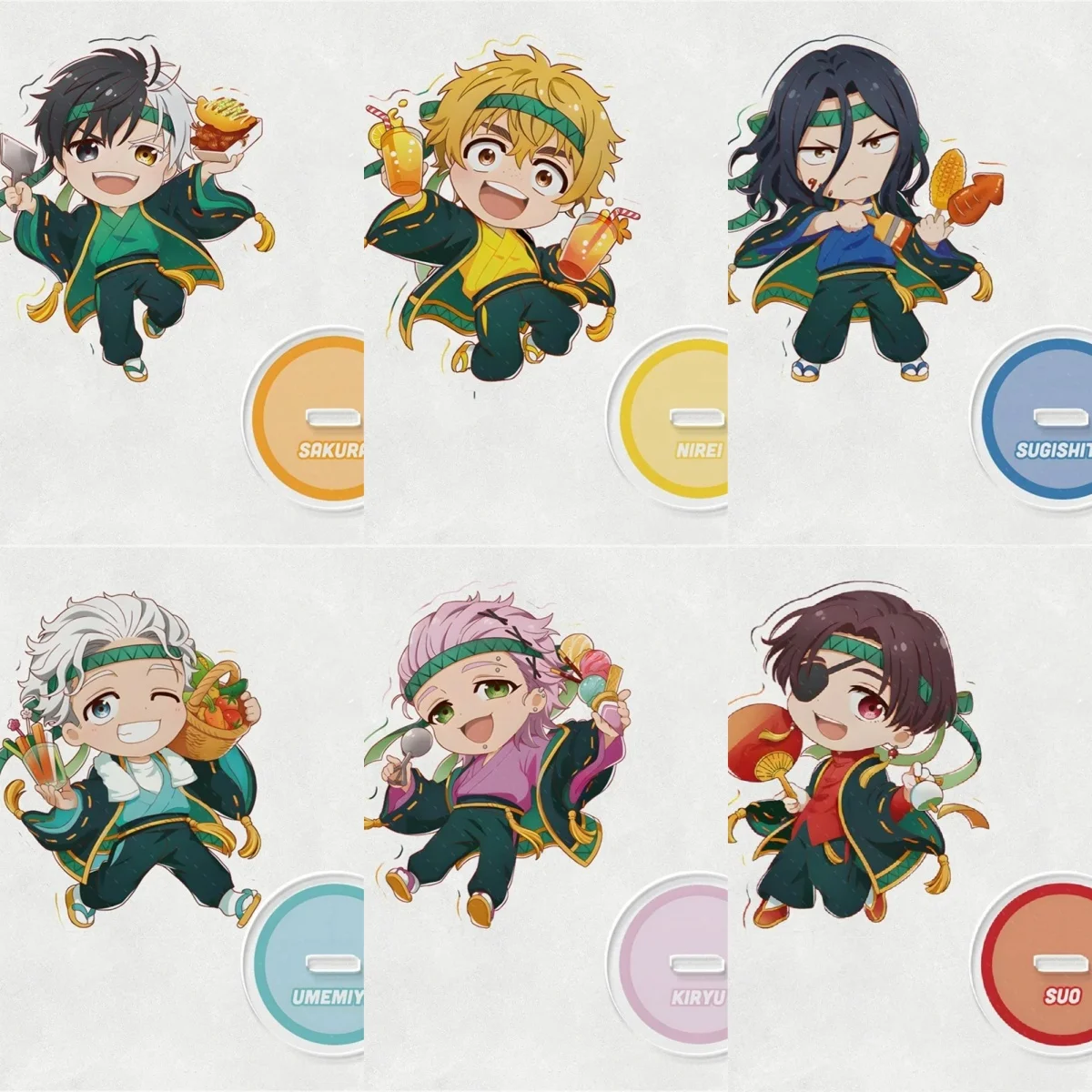 

Charm Anime WIND BREAKER 10CM Acrylic Stand Model Cosplay Characters Ornament Accessories Goods Collection Christmas Gifts