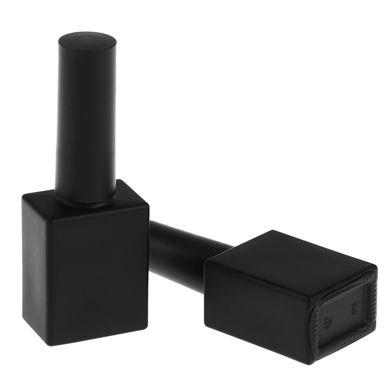 Bottiglia vuota per lucidatura delle unghie da 15 ml Bottiglia vuota per gel per unghie con pennello Bottiglia vuota per miscelazione in vetro Contenitore per ritocchi