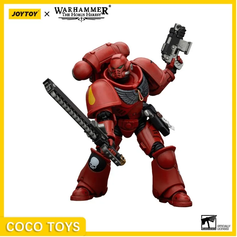

JOYTOY Action Figure 1/18 Warhammer 40K Blood Angels Intercessors Anime Figurines Game Statue GK Collection Model Toys Gifts