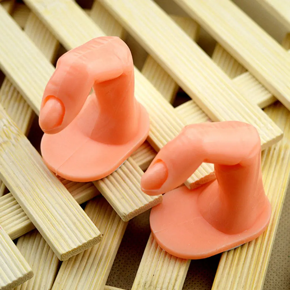

20Pcs Nail Art Training Fake Fingers Practice Fingers Manicure Supply Simulation Finger Artificial Finger for Nail Design