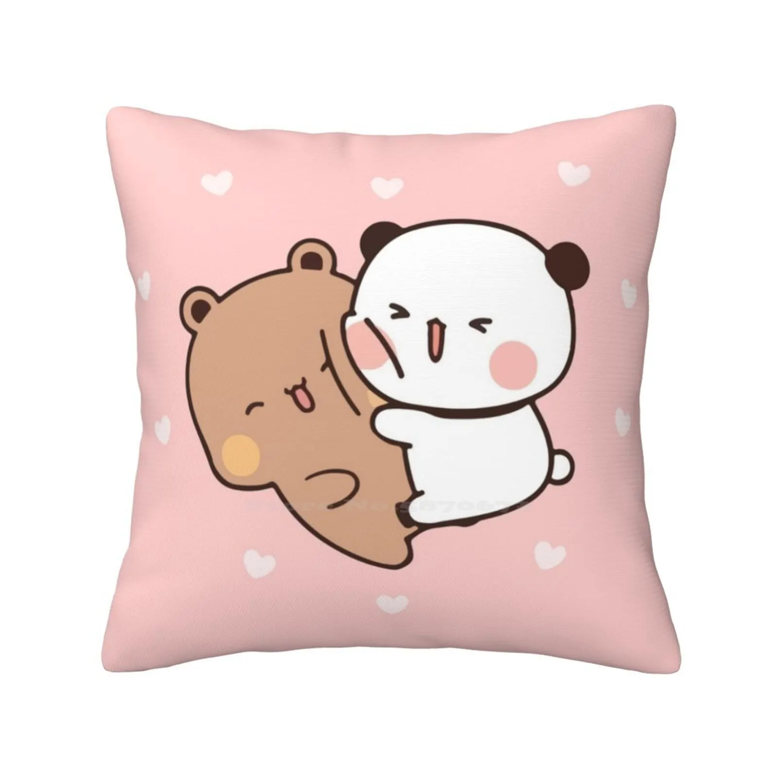 ? Panda Bear Hugs Love Soft Comfortable Pillowcase Panda Bear Hug Bubu Dudu Cuddle Animals Funny Baby Bears Baby Panda Cute