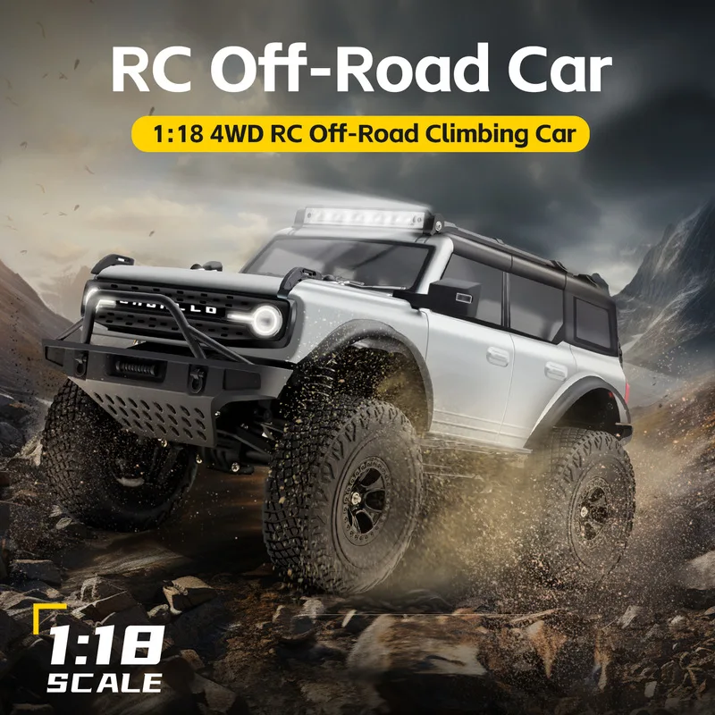 

New Product WL 184023 1:18 Scale Electric 4WD Climbing Car Model - RC Remote-Controlled Toy Car for Boys