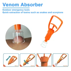 Outdoor Safety Venom Snake Mosquito Bite Camping Hiking Survival Venom Extractor Pump Vacuum Poison Remover First Aid Equipment