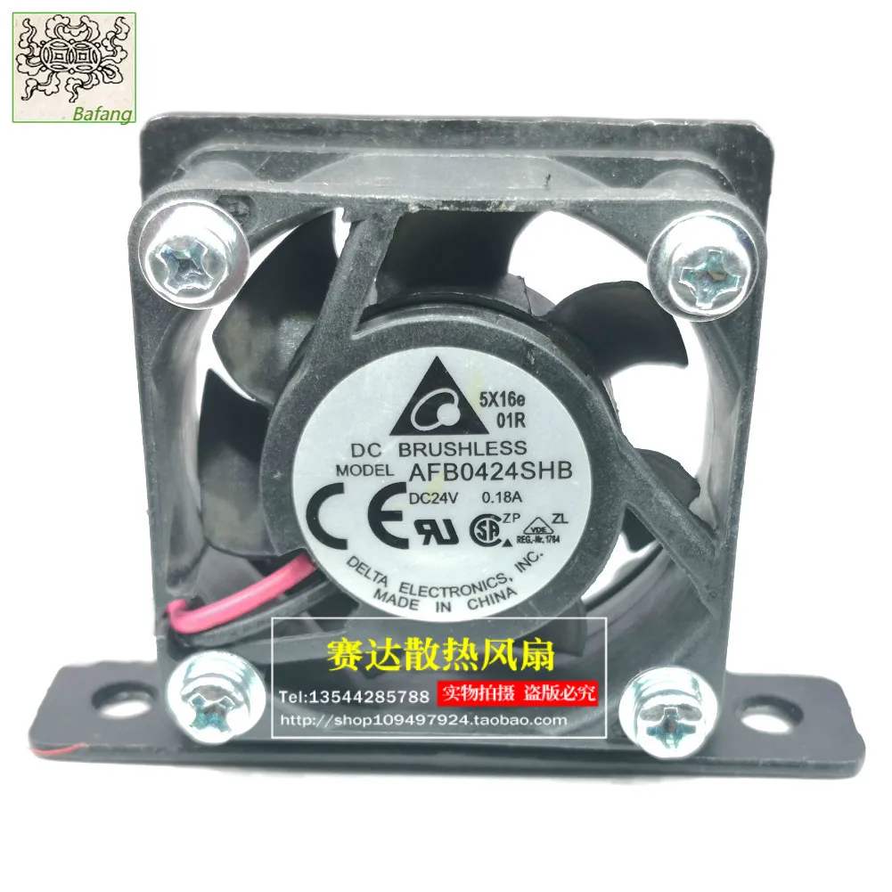 

Jinlingge For AFB0424SHB DELTA 4015 24V 0.18A Double Ball Bearing Frequency Converter Cooling Fan 40*40*15mm