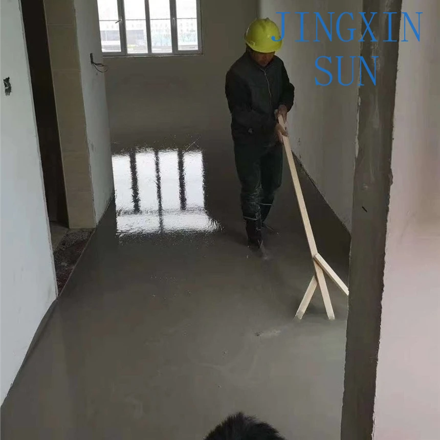 Ground leveling Indoor and outdoor self-leveling mortar