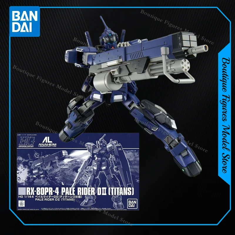 bandai-genuine-hg-rx-80pr-4-pale-rider-d-ii-titans-anime-action-figure-assembly-collection-model-gift-toys-hobbies