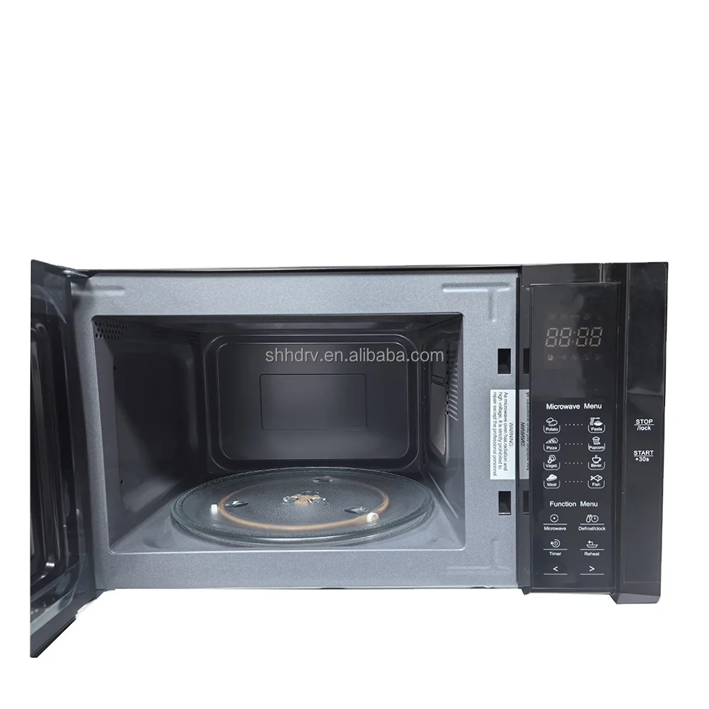 

Rv Accessories High-quality Electric Digital Microwave Oven Home Kitchen 23L Built-in Black Glass Microwave Oven