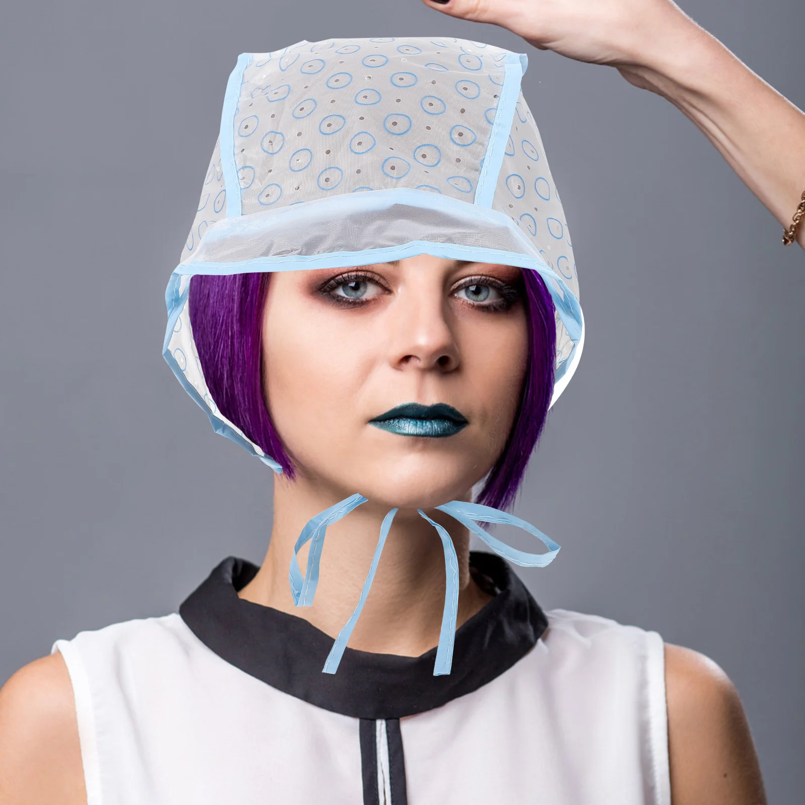 

3-х комплектов шапочек для окрашивания, инструмент для окрашивания своими руками с металлическими крючками для мелирования, салонная шапочка для волос, разные цвета