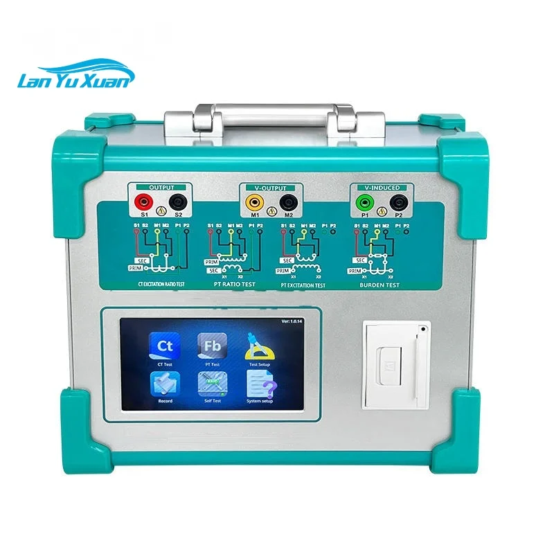 ZCL Heavy Duty CT PT Analyzer 1-5000/5A High Current Ratio Phase Polarity Transformer for Equipment Thermal Printer 1 Year High