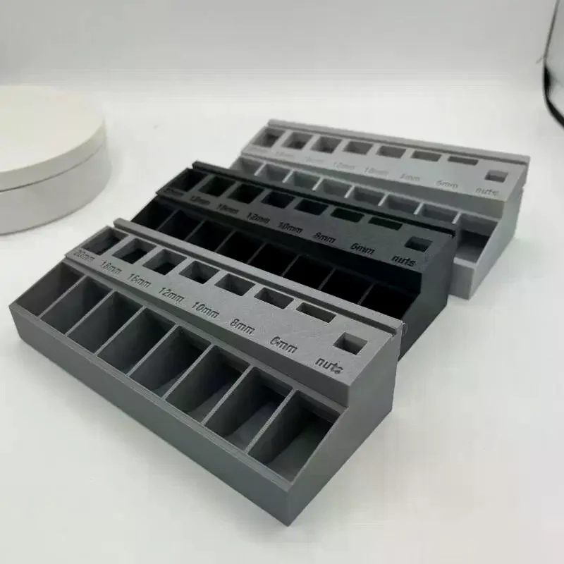 M3 Bolt Screw Length Sorter Tray 3D Printed Portable Practical Small Hardware Organizer Kit For Toolbox