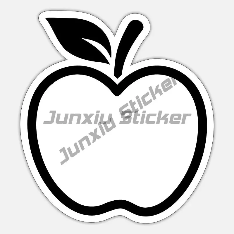 Red Apple Vinyl Decal Cool Fashion Brand Logo Stickers Aesthetic Skateboard Laptop Motorcycle Phone Car Graffiti Decal Kid Toy