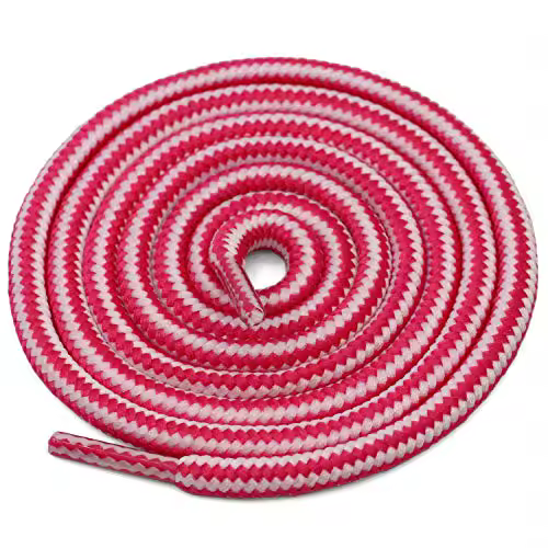 1 Pair 18 Colors Striped Double Color Shoe laces Round Outdoor Sneakers Shoelaces Cotton Boots Shoelace 70CM 90CM 120CM 150CM - Image 24