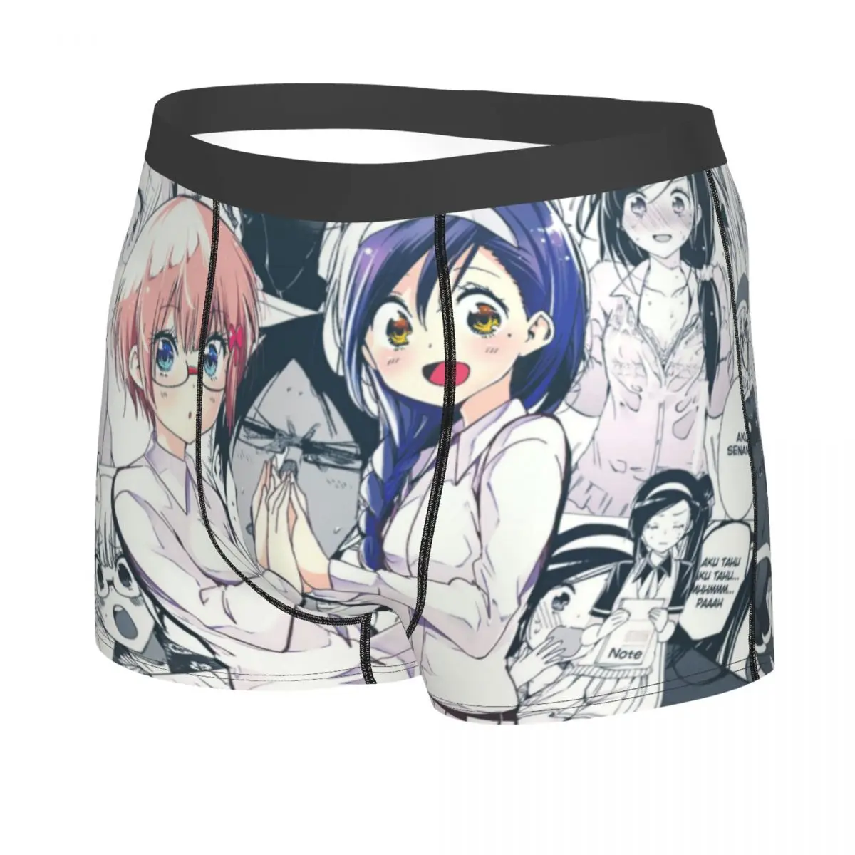 Boku Ben Fumino Furuhashi Men Boxer Briefs Underpants Manga Cut Highly Breathable Top Quality Sexy Shorts Gift Idea