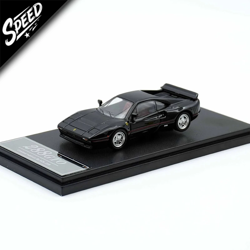 

Один в наличии 1:64 288 GTO открывающийся капюшон литая под давлением диорама модель автомобиля коллекция игрушек