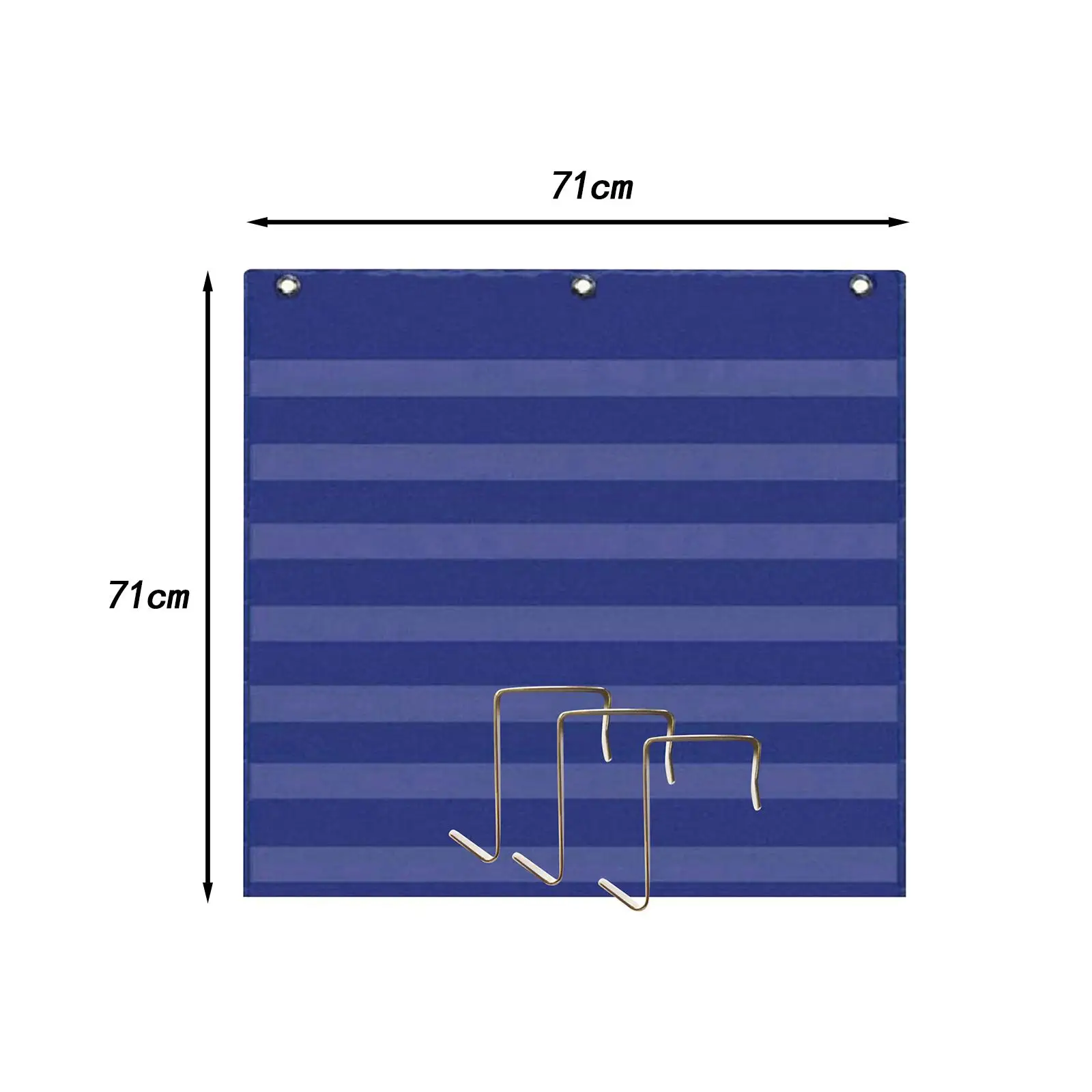 Standard-Taschen karte mit 3 Haken Lehrmittel-Kalender diagramm für Briefkarten Satz streifen Nummer Grammatik karten Lehrer