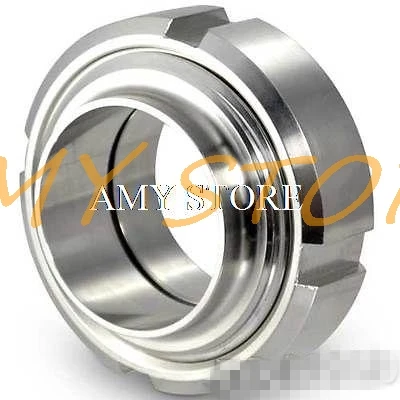 45 OD 45MM Sanitary Weld Malleable Pipe Fitting Straight Union Coulping SS 304