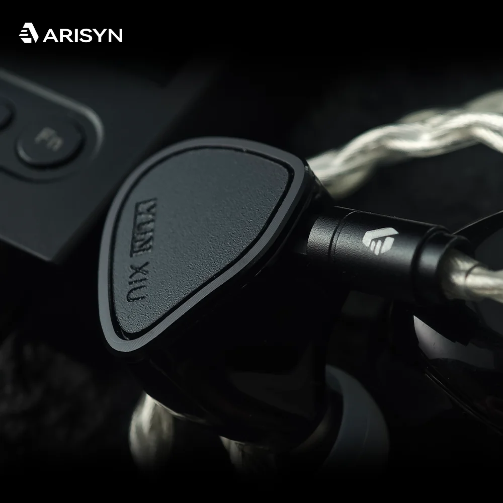 New ARISYN YUN XIU Headphone PZT Hybrid 10mm DLC Diaphragm Dynamic