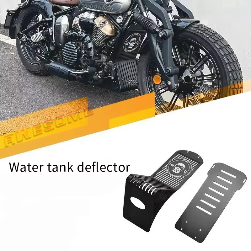 For Fit BENDA NAPOLEON BOB 250 Modified Integrated Water Tank Deflector