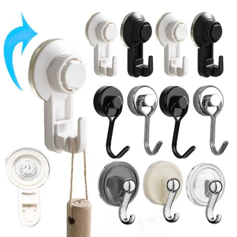 

Strong Suction Cup Vacuum Hook Self Adhesive Door Wall Hanger Hook Key Holder Heavy Load Rack Kitchen Bathroom Hangin Hooksg