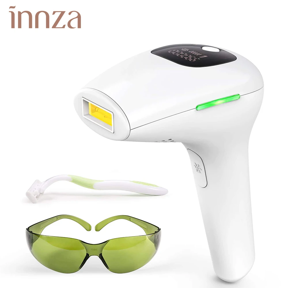 At-Home IPL Hair Removal for Women&Men Permanent 999,000 Flashes Painless Hair Remover on Armpits Back Legs Arms Face Bikini Lin