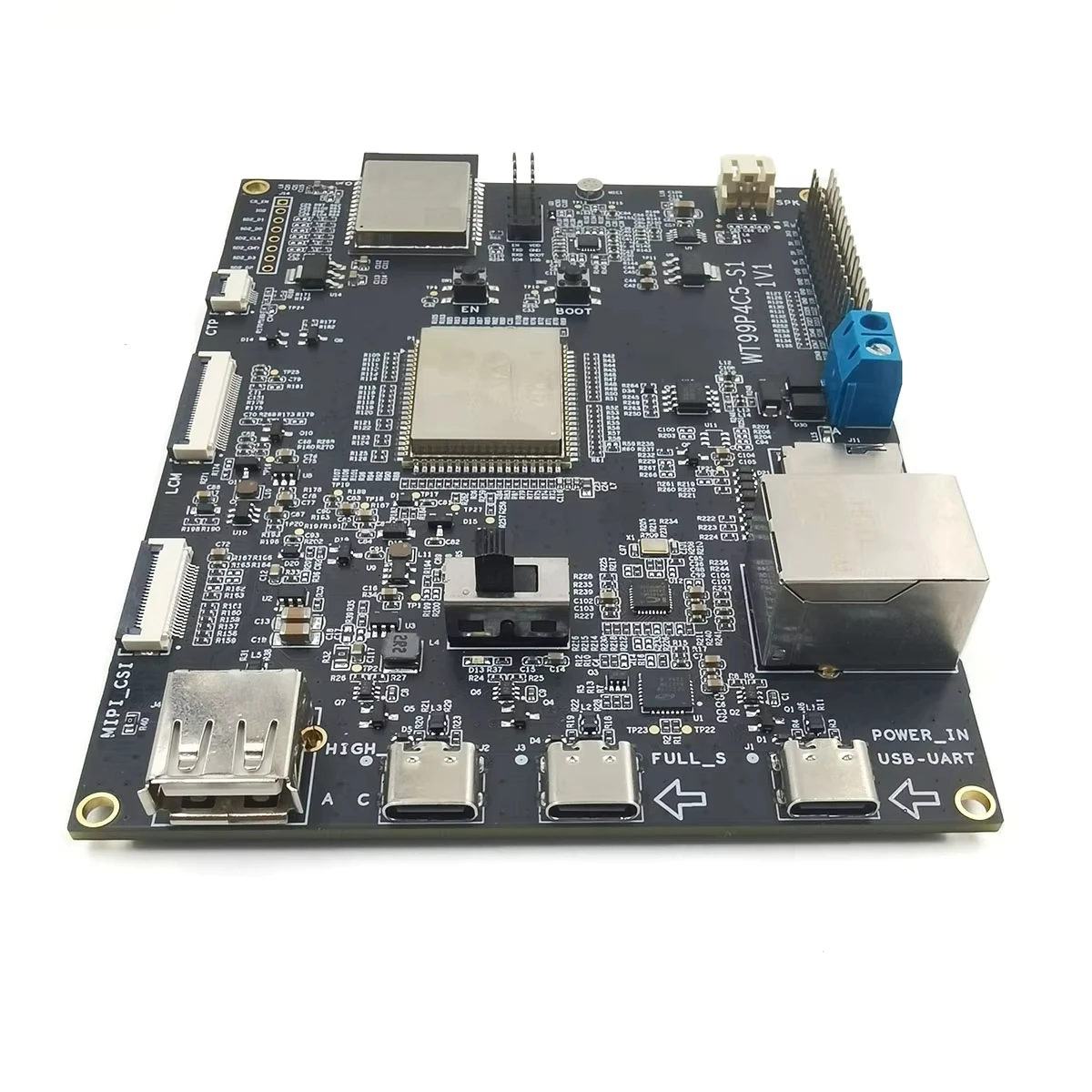 La scheda di sviluppo ESP32-P4 include il modulo ESP32-C5 supporta WiFi 5GHz BT Zigbee WT99P4C5-S1