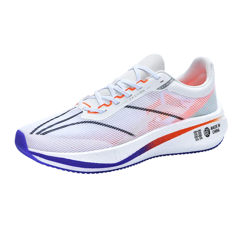 

Men's Shoes Breathable All-match Mesh Shoes Sports Carbon plateShoes Men's All-match Wear-resistant Running Shoes for Men