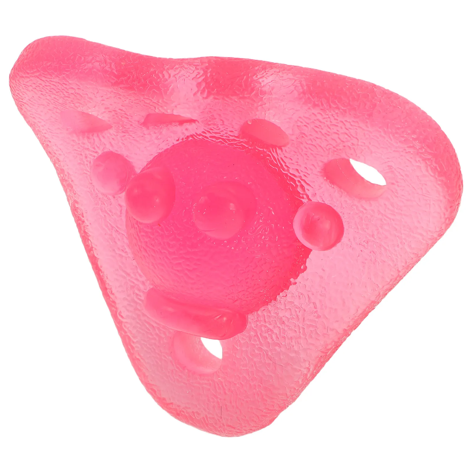 Triangle Finger Grip Strengthener Hand Exerciser Ball Silicone Nonslip for Hand Therapy Finger Workout Recovery Training Grip