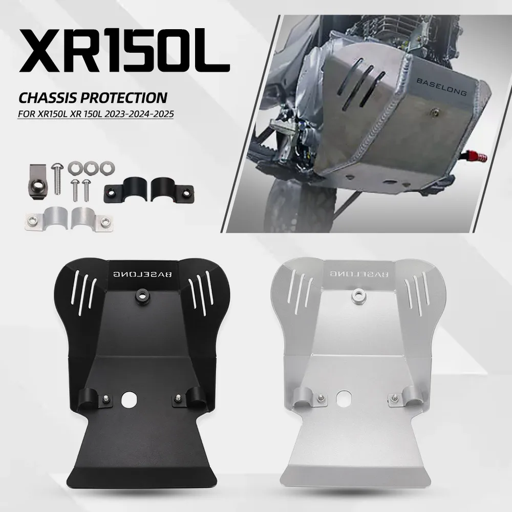 FOR Honda XR150L XR 150L 2023-2024-2025 Motorcycle Engine Protection Cover Base Bash Guard Skid Plate
