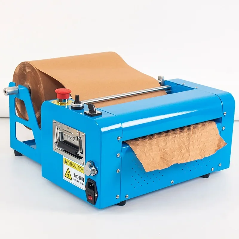 Sustainable Paper Packaging Machine Produces Honeycomb-Style Protective Wrap Zero Plastic, Biodegradable Cushioning for Shipping