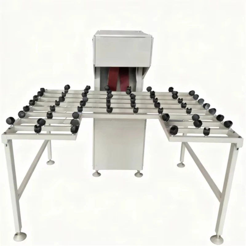 High quality portable sand belt manual glass edging machine, used for grinding sharp edges of glass