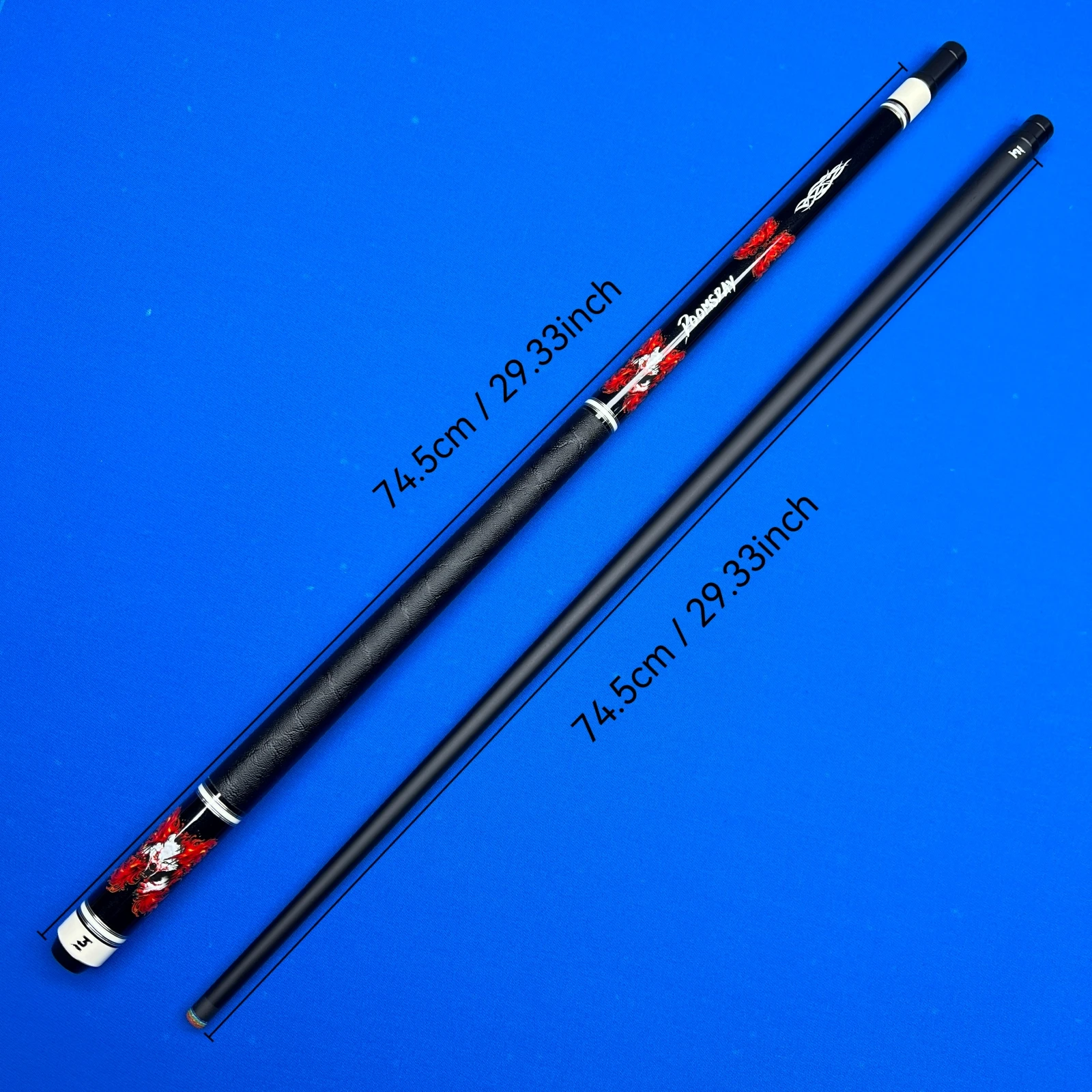 

Кий для пула Pro Extension Design Focused Title Premium 13 мм с радужным наконечником и удлинителем Pro Extension