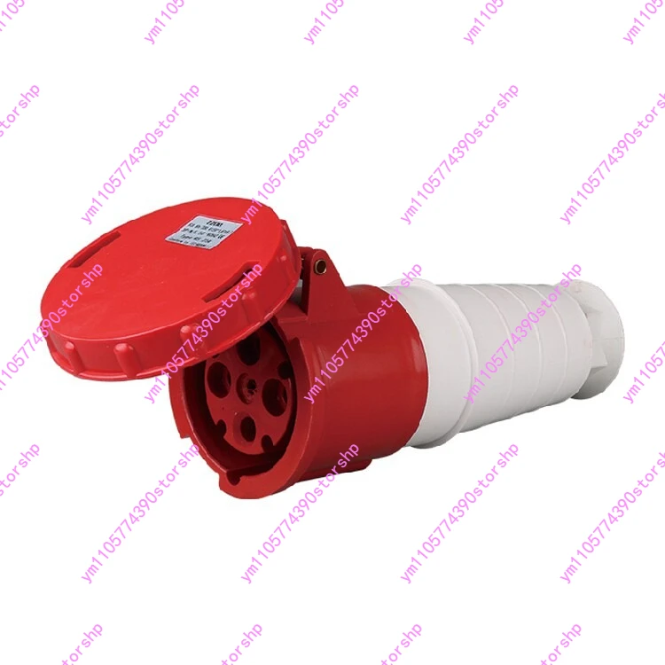 IP67 Waterproof Explosion‑Proof Industrial Plug Socket Surface‑Flush Mount Connector 3‑4‑5‑Pin 63A 125A For Heavy‑Duty