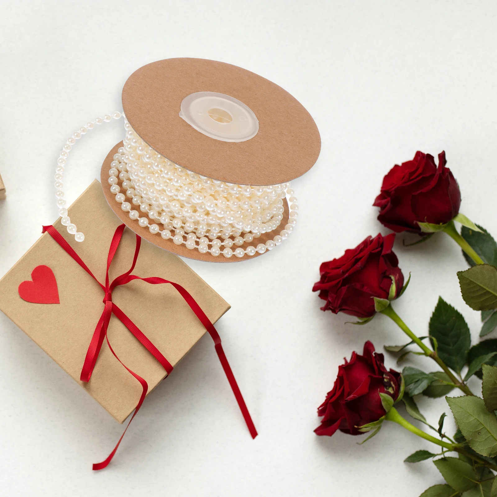 

Plastic Beads Pendant Garland Decorative Accessories for DIY String Beads Chain Handmade Home Party Christmas Ornament