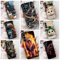 For Infinix Hot 50 Pro Plus Case Animals Tiger Lion Dragon Phone Cover Infinix Smart 9 Hot 50 Pro 4G 50i 50 Pro+ Soft Silicone