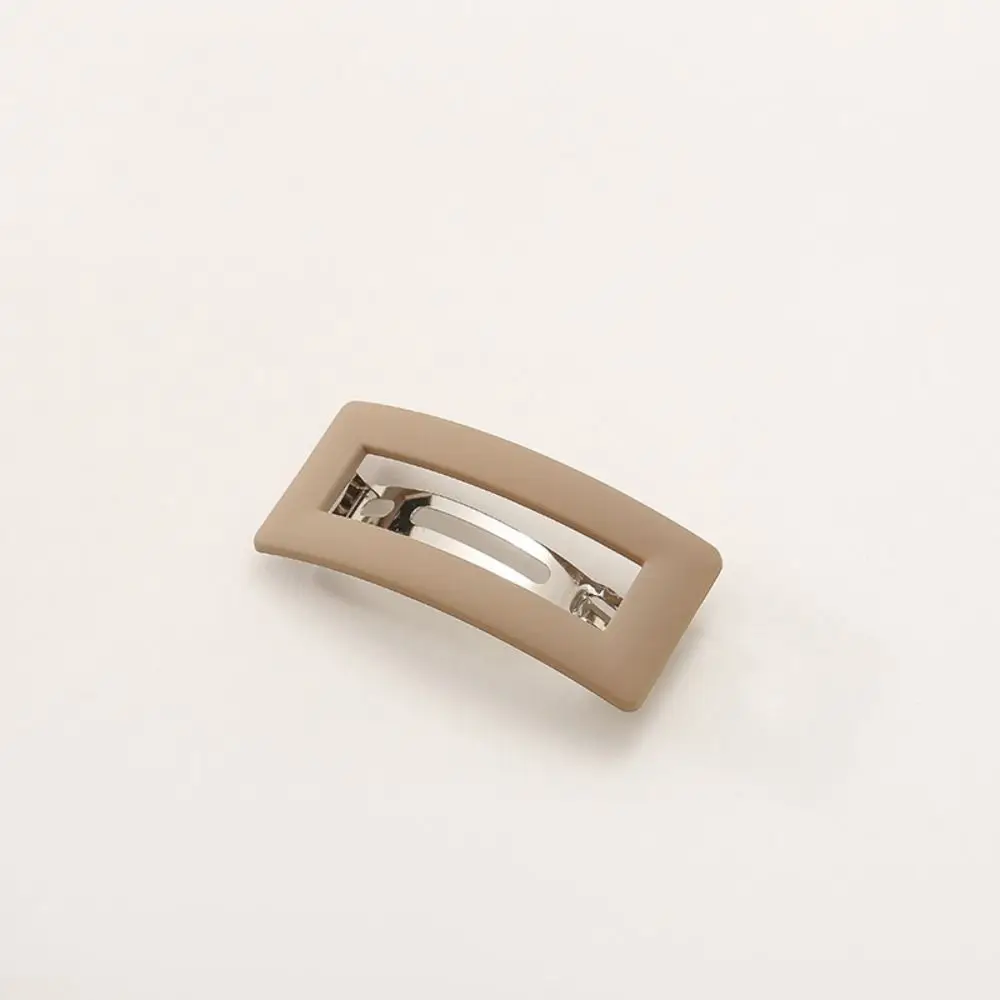 

Casual Elegant Spring Hair Clip Women Girls Fashion Matte Hairgrips Hair Claws
