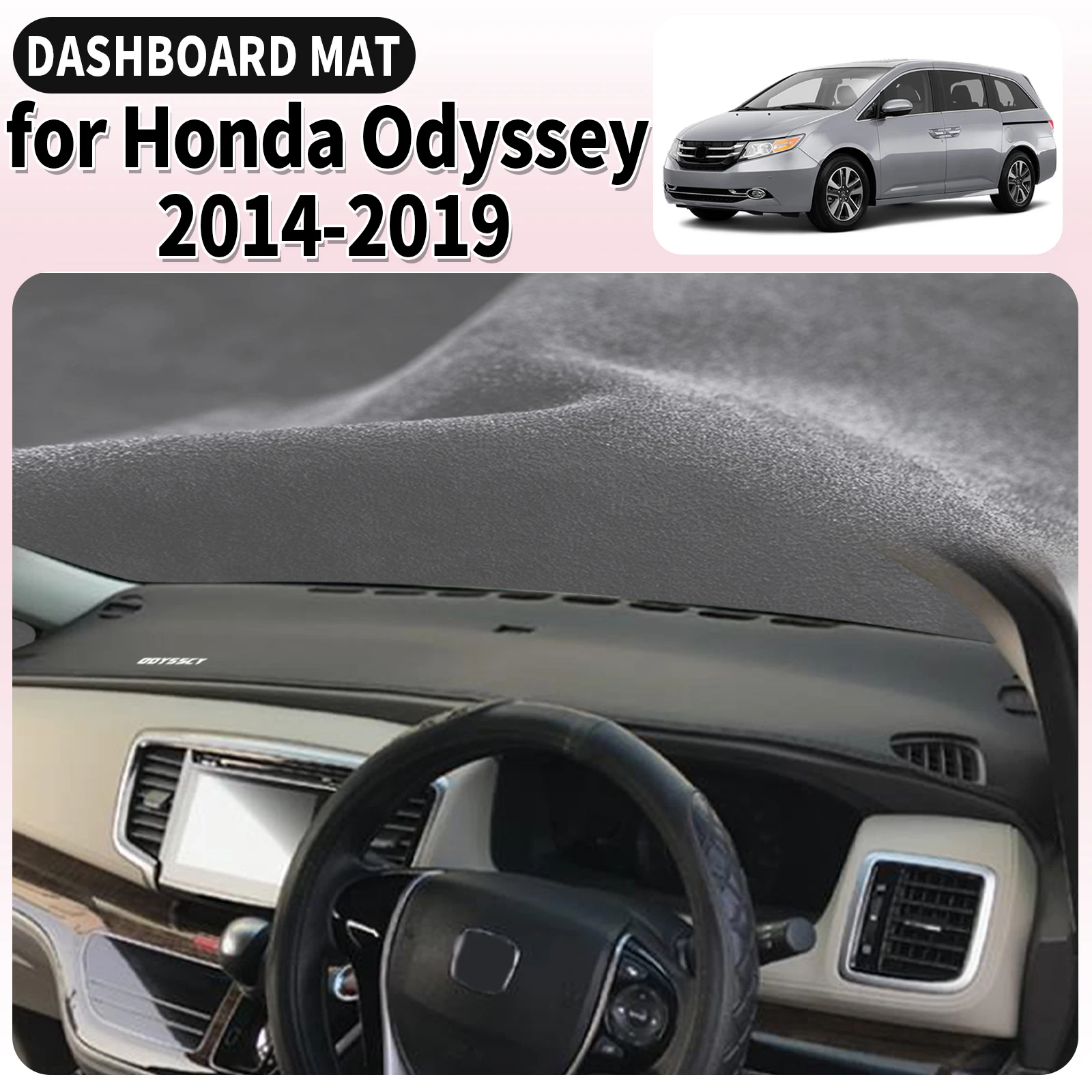 

fit for Honda Odyssey 2014 2015 2016-2019 RC1 Dashmat Dashboard Cover Pad Car Accessories DashMat Sunshade Protective Carpet