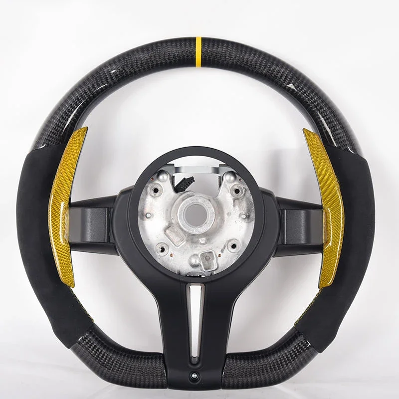 Personalizado Alcantar Levou De Fibra De Carbono Direção, Racing Wheel Conversível, M5 M6 F10 F18 F11 F12