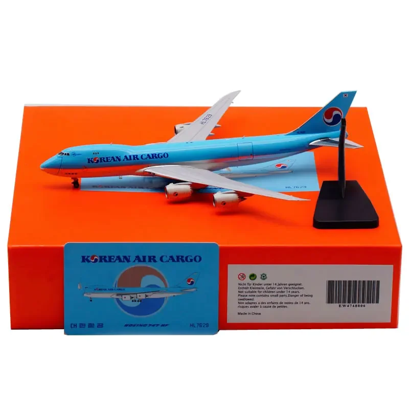 

Diecast 1:400 Scale B747-8F HL7629 Model Korean Air Cargo Airlines W Landing Gears Alloy Aircraft Plane Display Collection