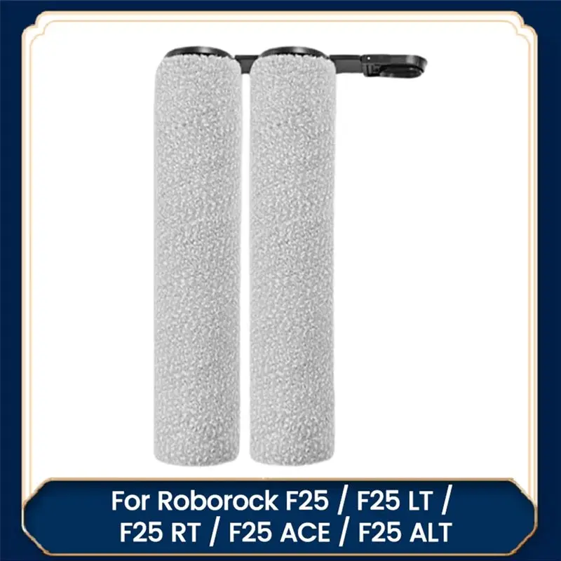 

A67M-2PCS Roller Brush Replacement For Roborock F25 / F25 LT / F25 RT / F25 ACE / F25 ALT Vacuum Attachment