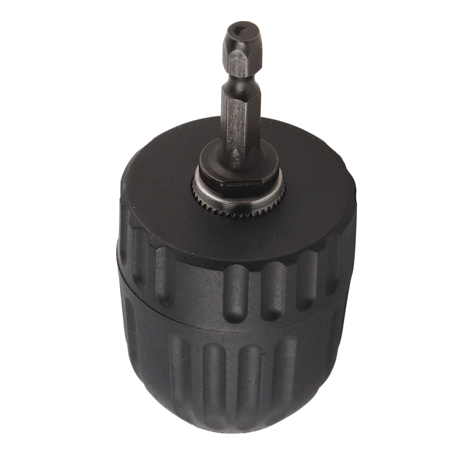 Adaptador de haste hexagonal de 1/4 '', 3/824unf 0.810mm, clipe de mandril sem chave com mandril de broca, clipe de mandril, acessórios de broca