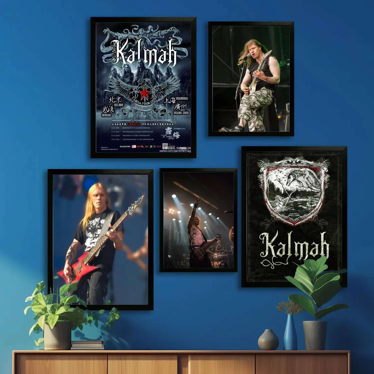 

Kalmah Canvas Art Poster and Wall Art Picture Print, Modern Family Bedroom Decor Posters,Decorative painting