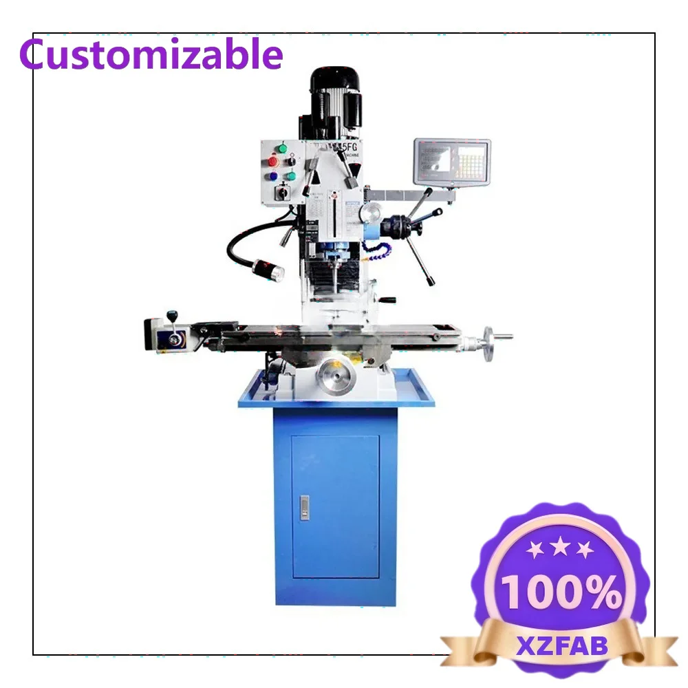 Factory Direct 2026 Square Column Milling and Drilling Machine, Optional Bottom Cabinet Digital Display, High Stability