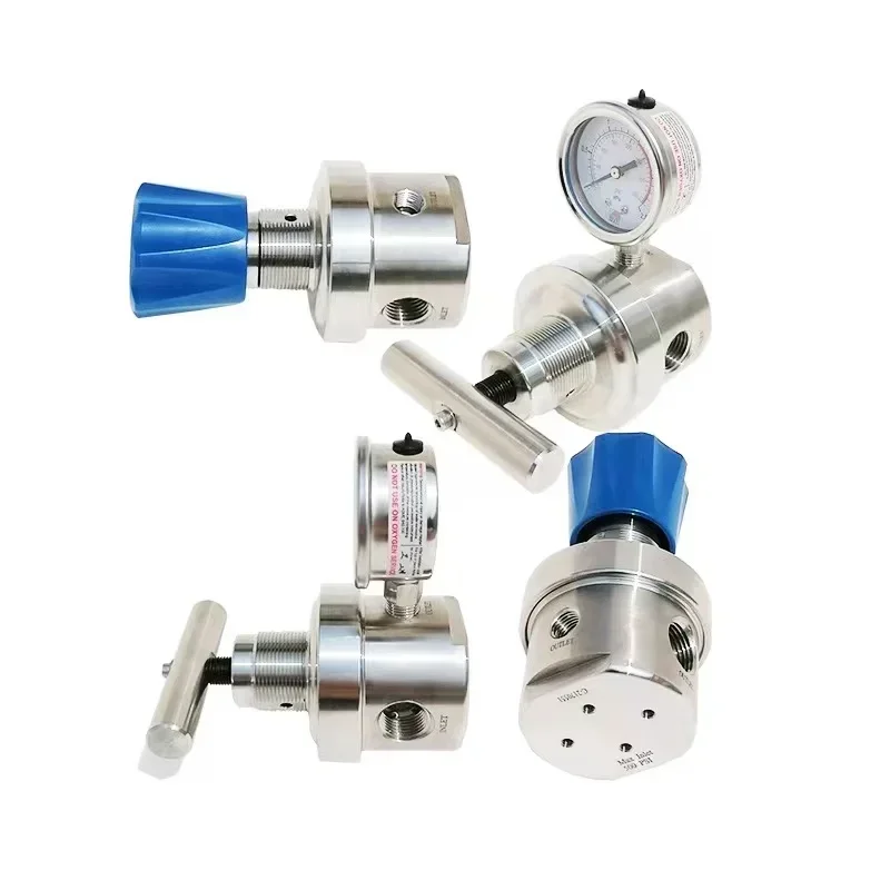 BVF BR3 Low-pressure, large-flow, large-diameter diaphragm, stainless steel pressure regulator is sensitive to pressure